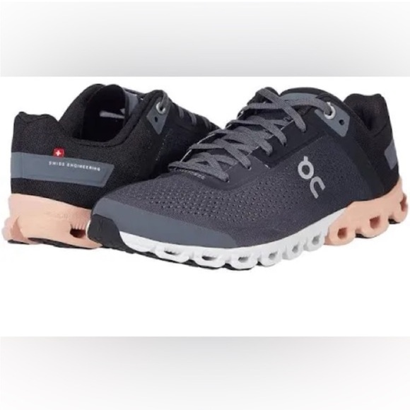 On running cloudflow running shoes rock rose size 10.5 - Picture 6 of 7